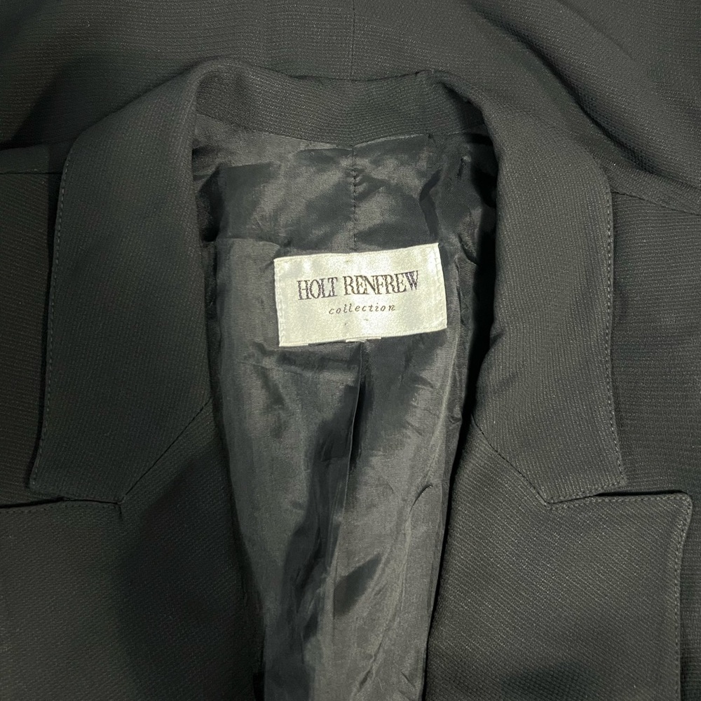 HOLT RENFREW Double Breasted Blazer - Picture 6 of 11